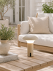 Genopladelig lampe til inde og ude