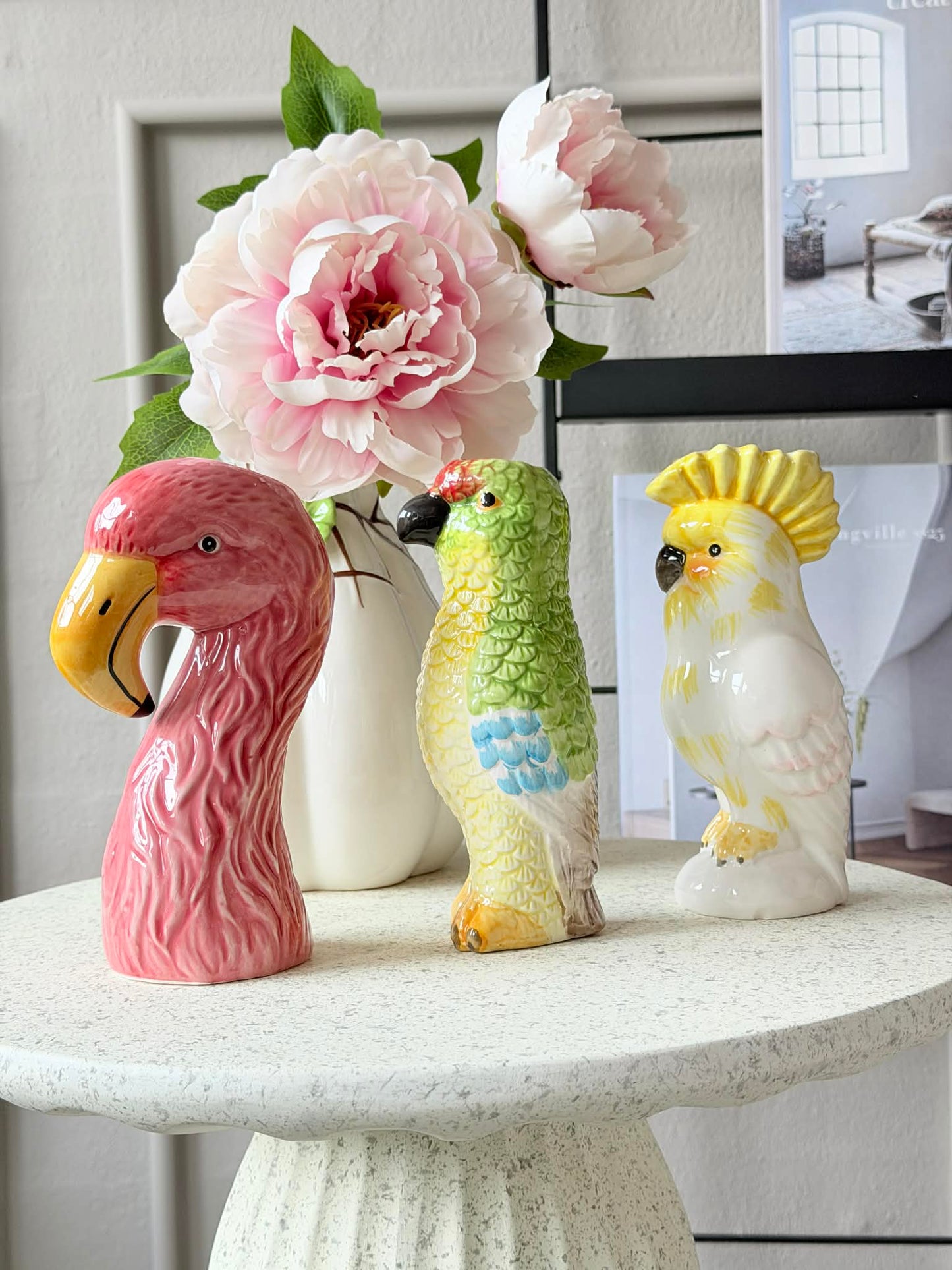 Vase Flamingo