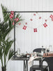 Flagranke m/10 store flag Dannebrog