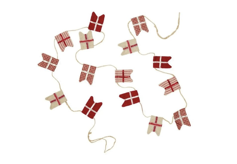 Flagranke med 13 flag - 195cm - VIAMAJA.DK