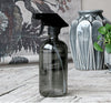 Flaske med forstøver – Røgfarvet glas