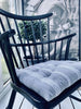 Futon hynde – Blå med hvide striber - 40×40