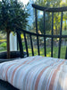Futon hynde – Striber i rustfarver 40×40