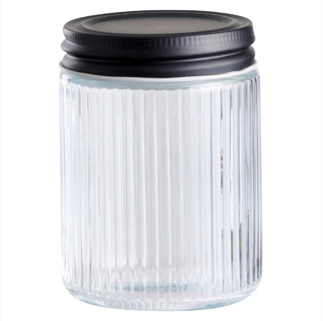 Glas med metalskruelåg - VIAMAJA.DK