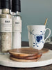 Glasbrik / Coaster - 4 stk Rund