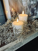 Guirlande med glimmer - 150cm champagne