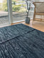 Gulvtæppe – 140x200cm sort læder - VIAMAJA.DK