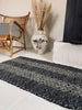 Gulvtæppe i flettet skind – 60x90cm