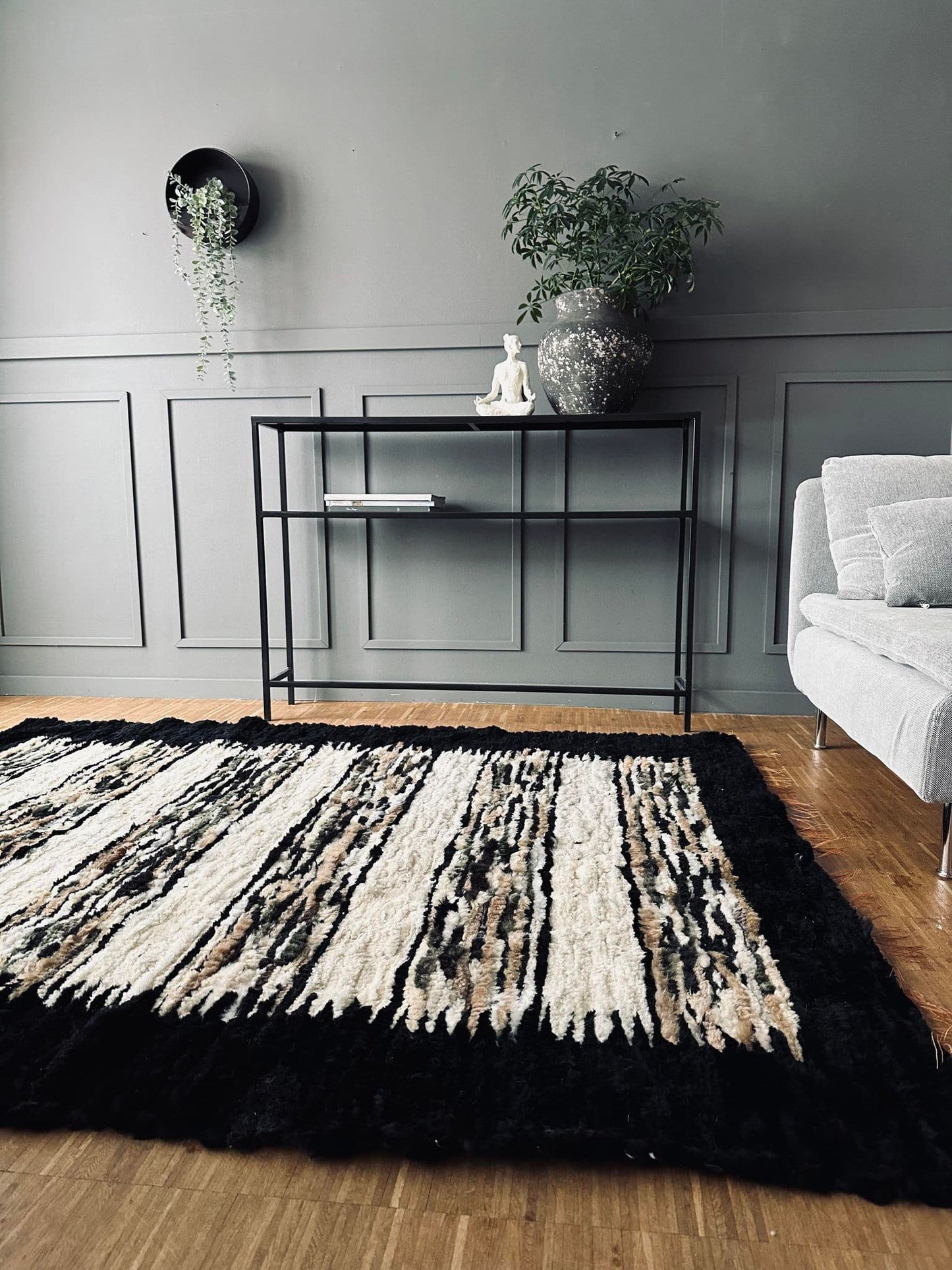 Gulvtæppe i lammeskind - VIAMAJA.DK