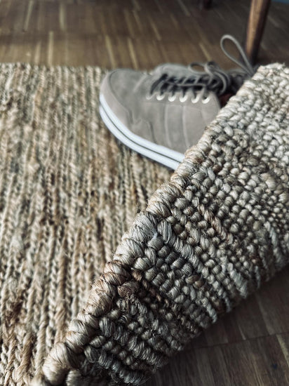 Gulvtæppe i Sumak jute - 60x90 cm - VIAMAJA.DK