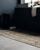 Gulvtæppe løber i Jute  - ZIGZAG 90x300cm