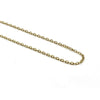 Halskæde 50cm – forgyldt