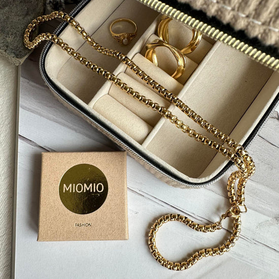 Halskæde Aleandre 18k forgyldt - 59cm - VIAMAJA.DK