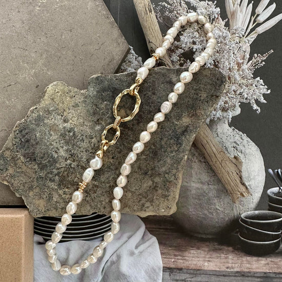 Halskæde Cindy 18K forgyldt - VIAMAJA.DK