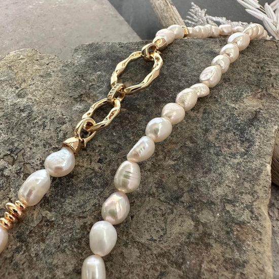 Halskæde Cindy 18K forgyldt - VIAMAJA.DK