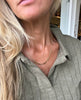 Halskæde Emma 18K forgyldt
