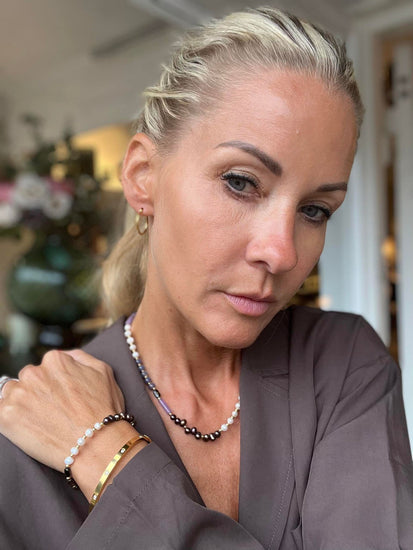 Halskæde Evelyn 18K forgyldt - VIAMAJA.DK