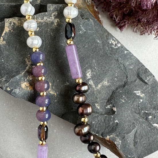 Halskæde Evelyn 18K forgyldt - VIAMAJA.DK