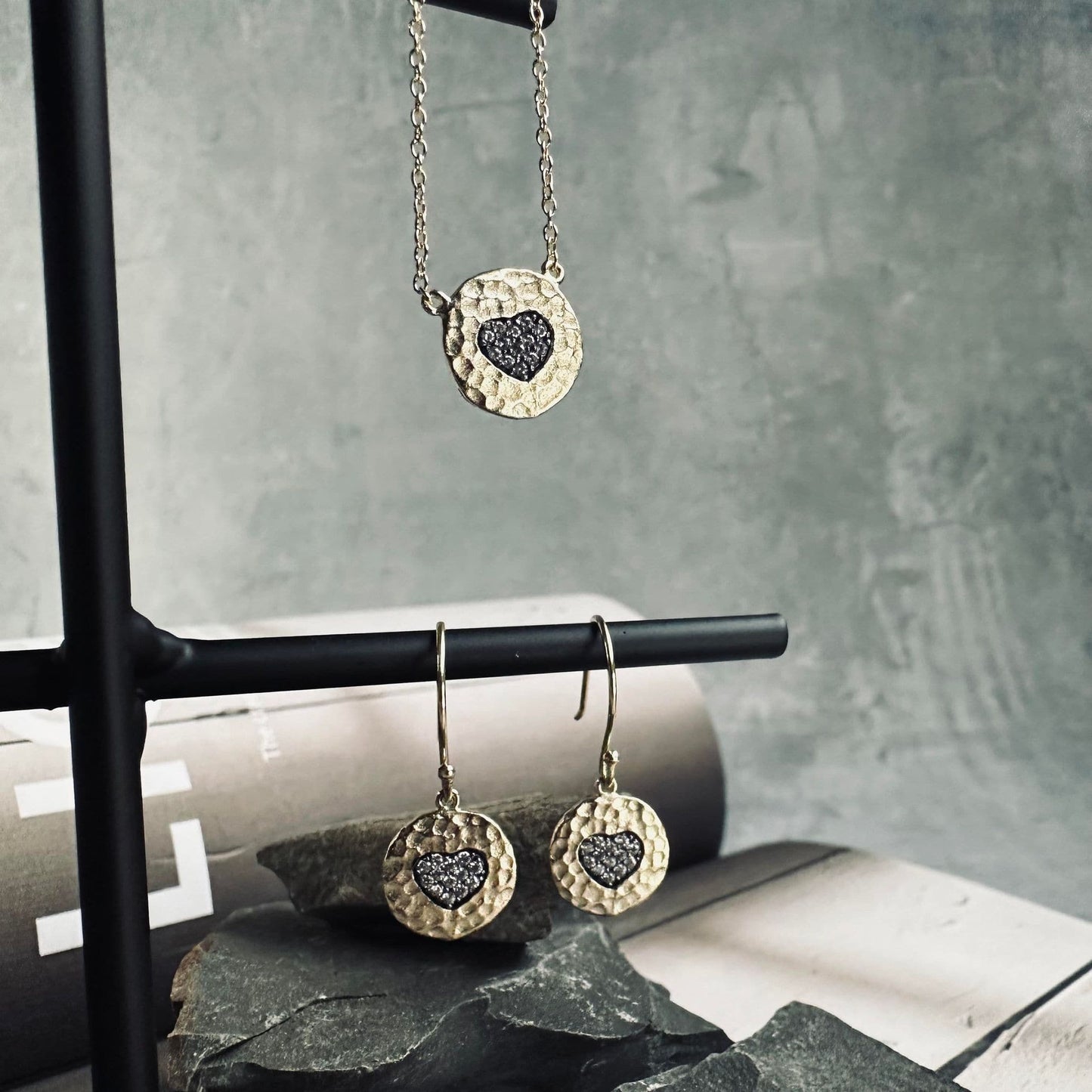 Halskæde Hjerte - forgyldt - VIAMAJA.DK