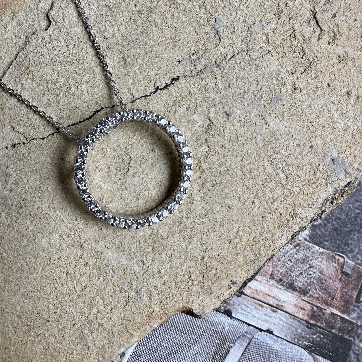 Halskæde Janice Sterling Silver - 50cm - VIAMAJA.DK