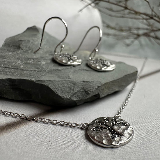 Halskæde Livets træ Silver - VIAMAJA.DK