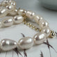 Halskæde Tinka m. Råhvide ferskvandsperler - VIAMAJA.DK