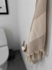 Hamam badehåndklæde – Diamond beige – 90x180