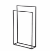 Håndklædeholder Sort, Metal
