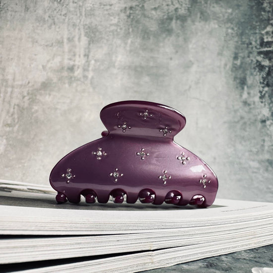Hårklemme Deluxe Cambrige Purple - VIAMAJA.DK