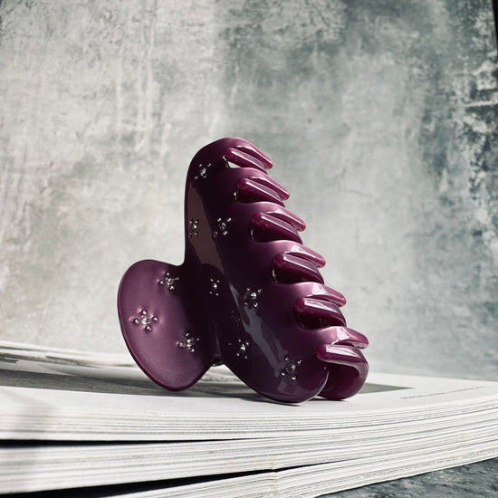 Hårklemme Deluxe Cambrige Purple - VIAMAJA.DK