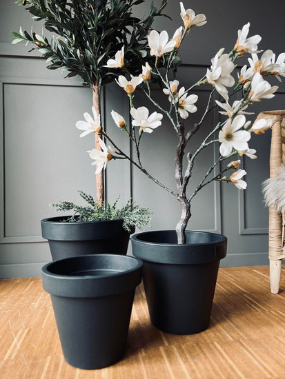 Havekrukke i recycling plast - Mellem Ø 30 cm - VIAMAJA.DK