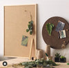 Hessian opslagstavle 60 x 40 cm - Natur