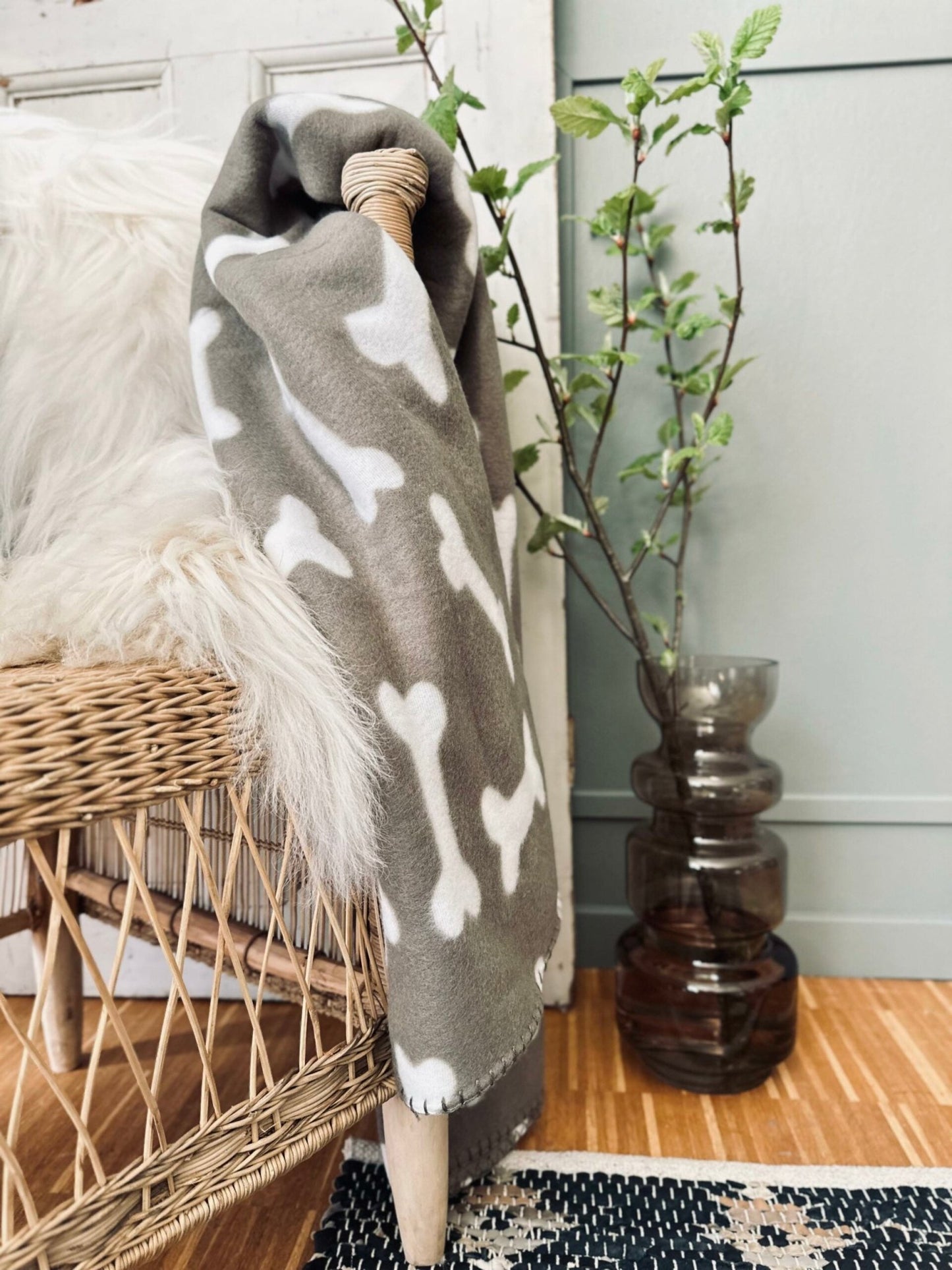Hundetæppe 70×100 Beige - VIAMAJA.DK