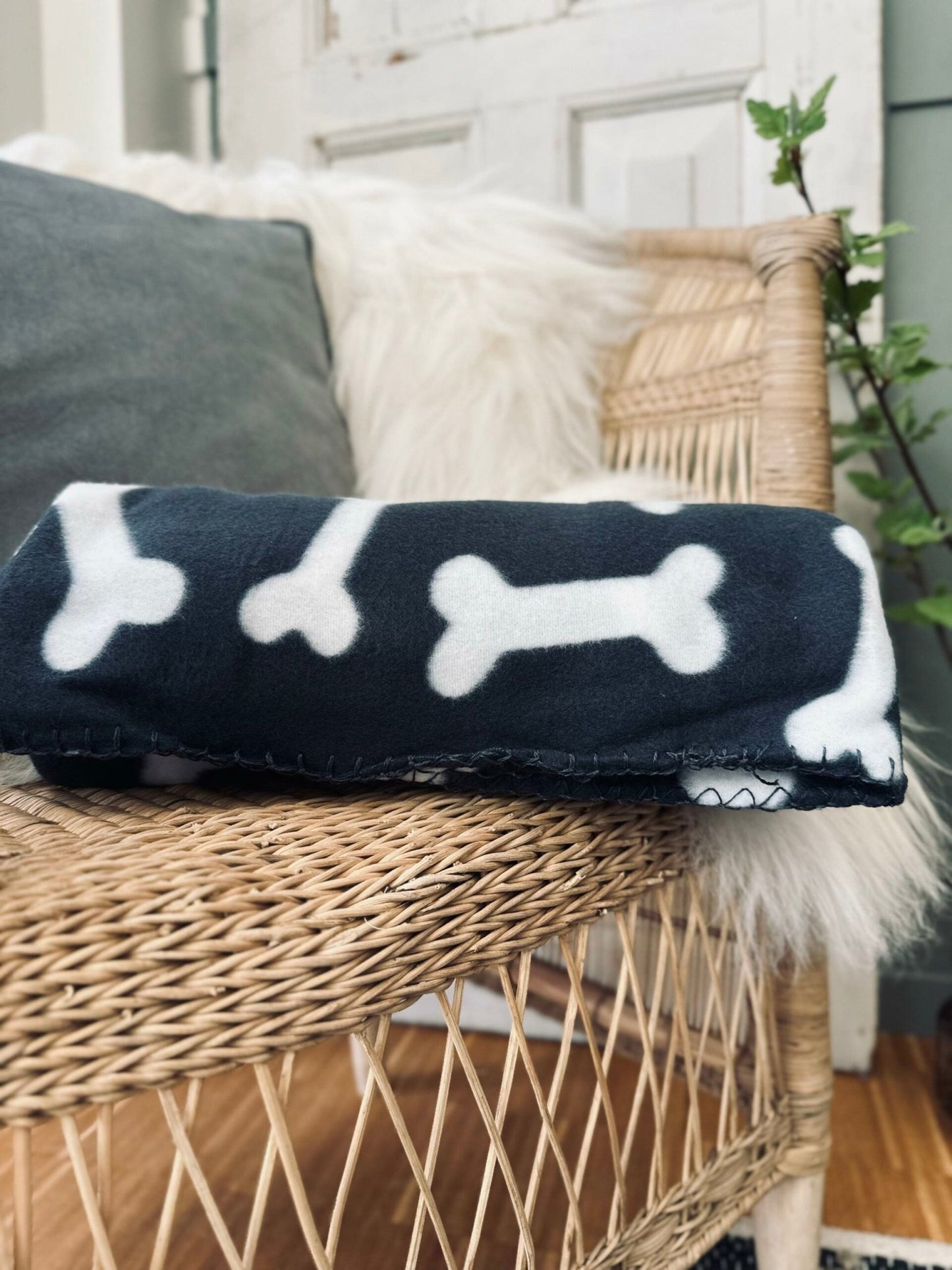 Hundetæppe – 70×100 Black - VIAMAJA.DK