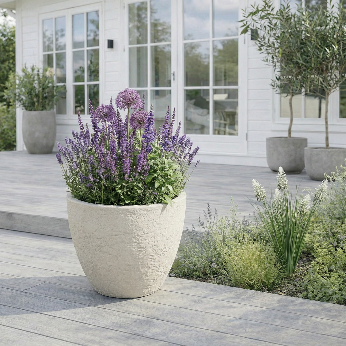 Krukke Terra - Beton look