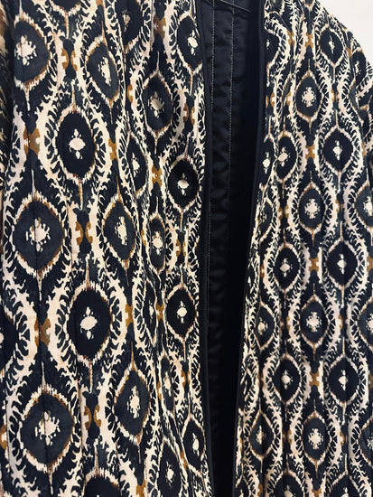Jakke Quilt sort - VIAMAJA.DK