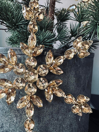 Juleophæng Snefnug m. sten 15cm - VIAMAJA.DK