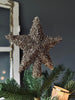 Julestjerne til juletræ 20 cm