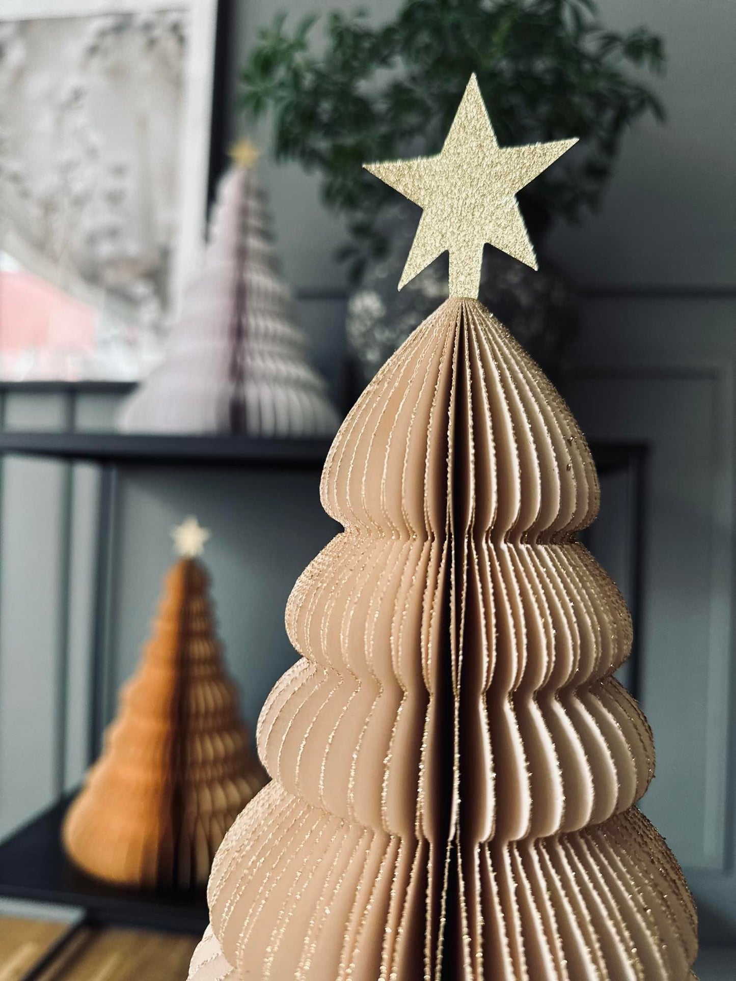 Juletræ Golden mix 40cm - VIAMAJA.DK