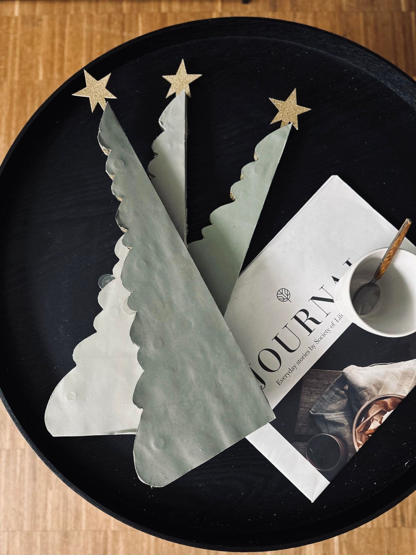 Juletræ Golden mix 40cm - VIAMAJA.DK