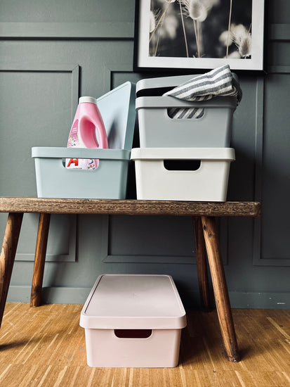 Kasse med låg – Color mix - VIAMAJA.DK