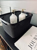 Kasse med låg - Medium VILA BLACK