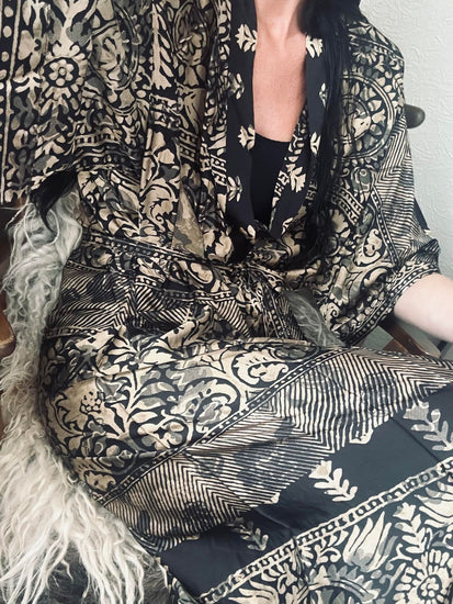 Kimono Black - VIAMAJA.DK