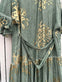 Kimono – Green / Gold - VIAMAJA.DK