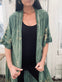 Kimono – Green / Gold - VIAMAJA.DK