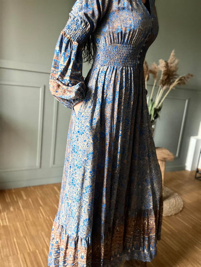 Kjole Blue Queen - VIAMAJA.DK