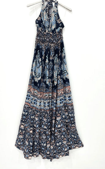 Kjole – Blue summer - VIAMAJA.DK