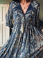 Kjole Boheme blue - VIAMAJA.DK