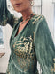 Kjole – Green / gold - VIAMAJA.DK