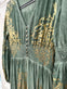 Kjole – Green / gold - VIAMAJA.DK